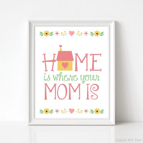 A to Z Mother's Day Game Printable - What I Love About Mom - Digital Art  Star