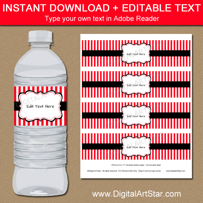 red-and-black-water-bottle-label-template-printable-digital-art-star