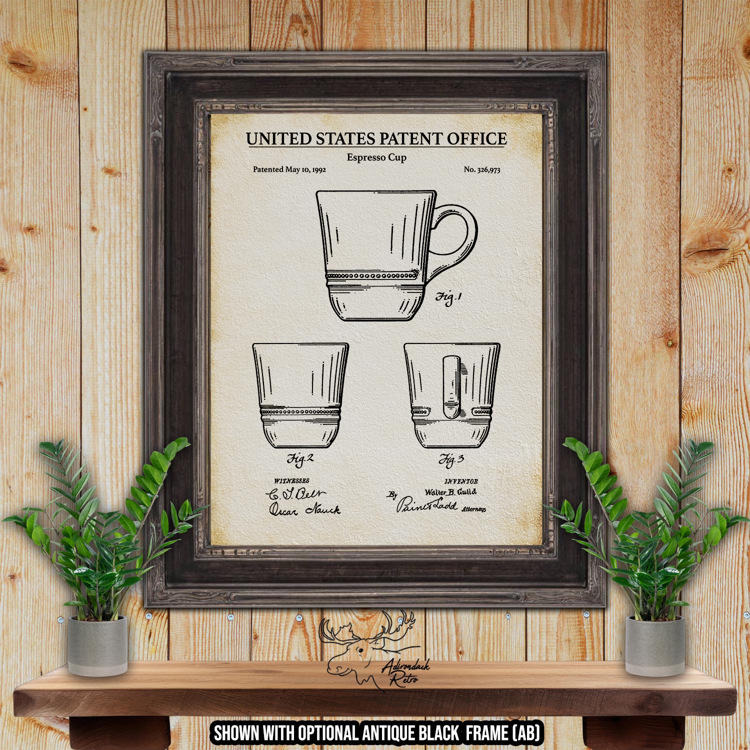 Espresso Cup 1992 Patent Print