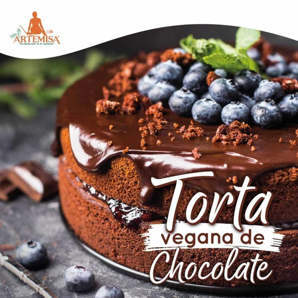 Receta - Torta de chocolate vegana - Artemisa Productos Naturales