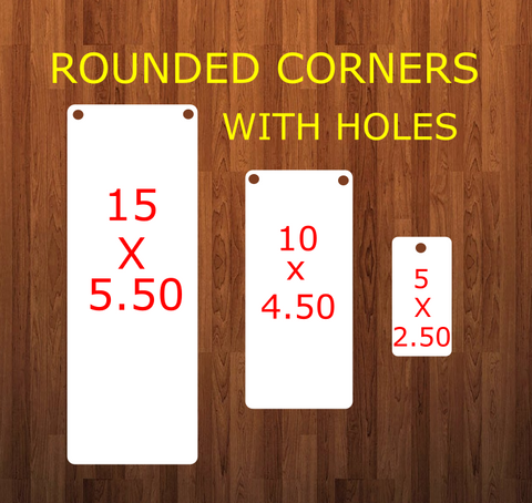 Puzzle - Unisub MDF 8x10 inch round corners - Sublimation Blank MDF
