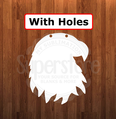 WithOUT holes - Eagle shape - 6 different sizes - Sublimation Blanks – My  Sublimation Superstore