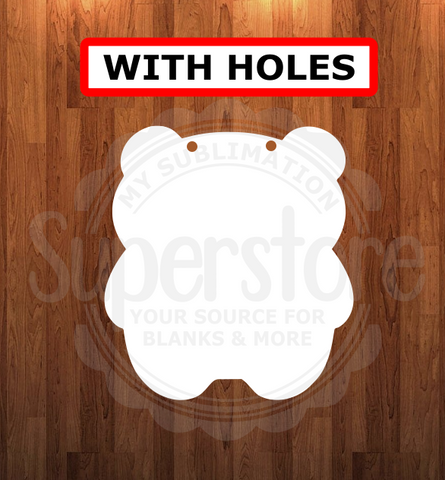 WithOUT holes - Hexagon shape - 6 different sizes - Sublimation Blanks – My  Sublimation Superstore