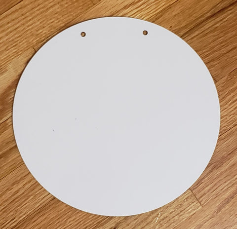 10 inch round circle - Sublimation MDF Blank – My Sublimation