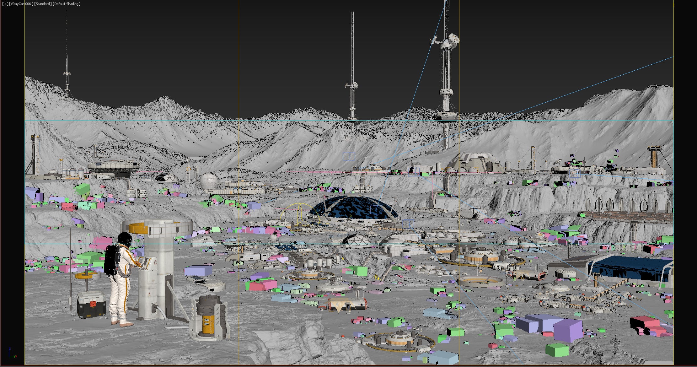 lunar base viewport