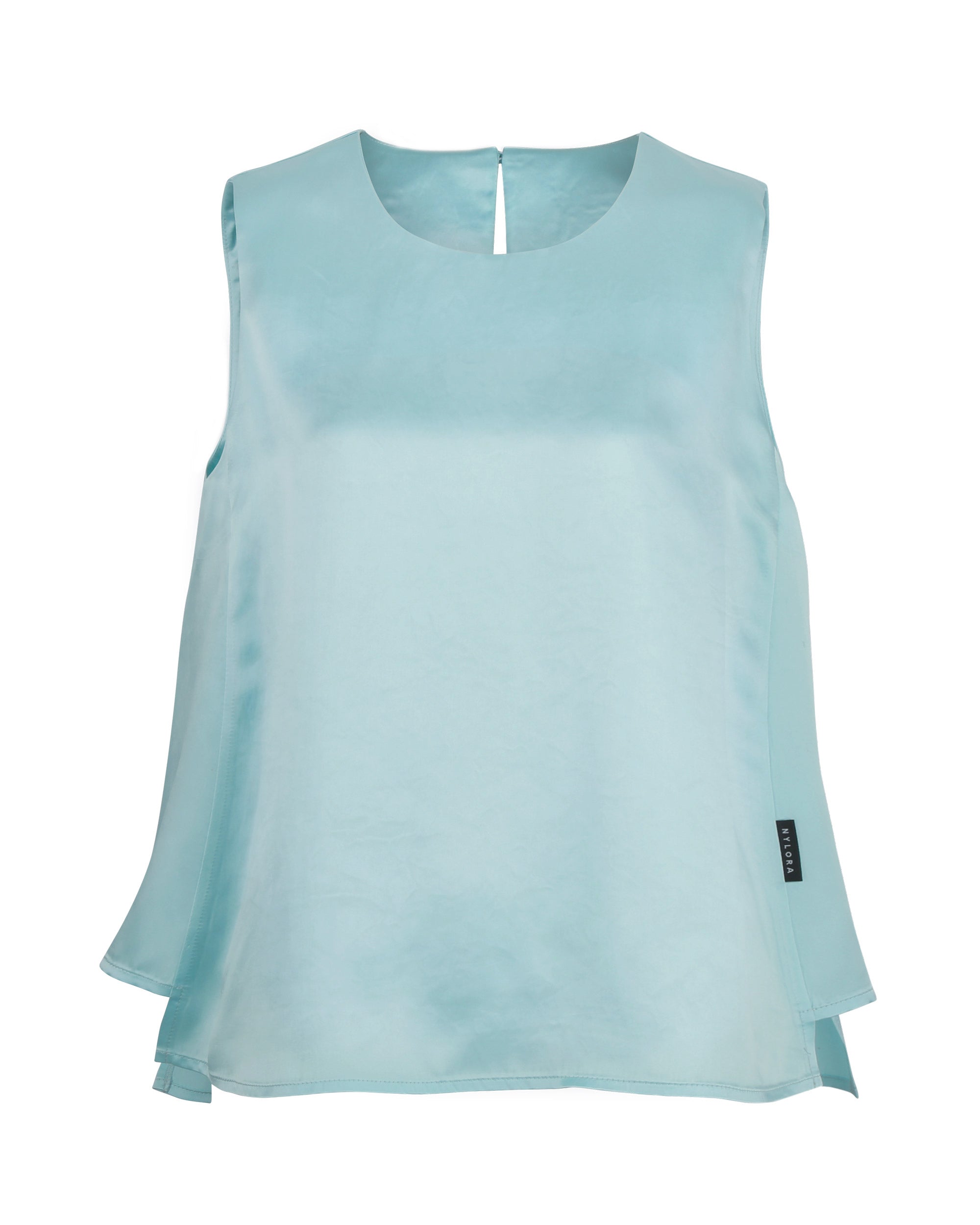 ANNA TOP AQUA BLUE