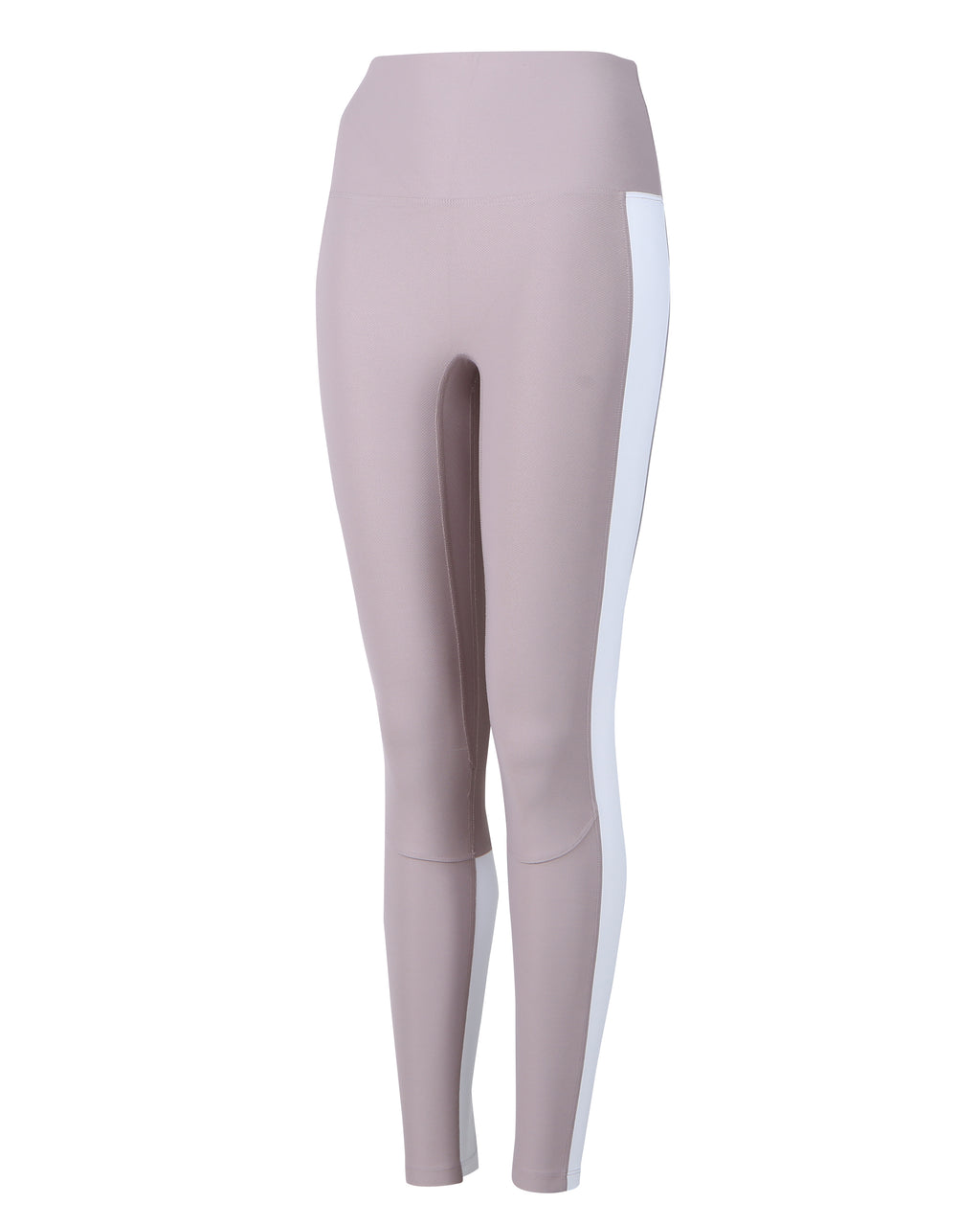 COLORFULAURORA ApparelSexy lady leggings Blue gray white stitching gray  white stripes print leggings