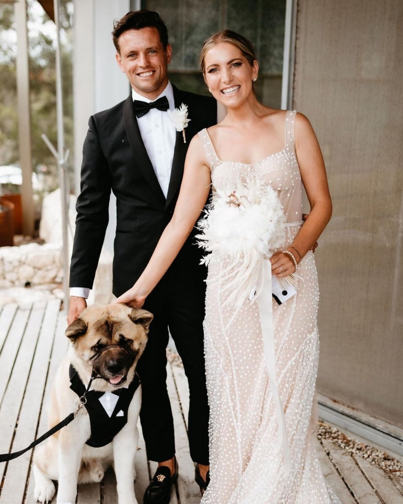 Jason & Bonnie's Wedding | Men's Wedding Suits Melbourne