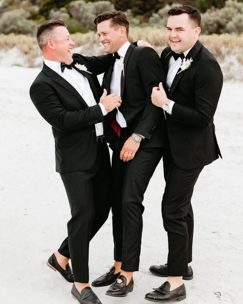 Jason & Bonnie's Wedding | Men's Wedding Suits Melbourne