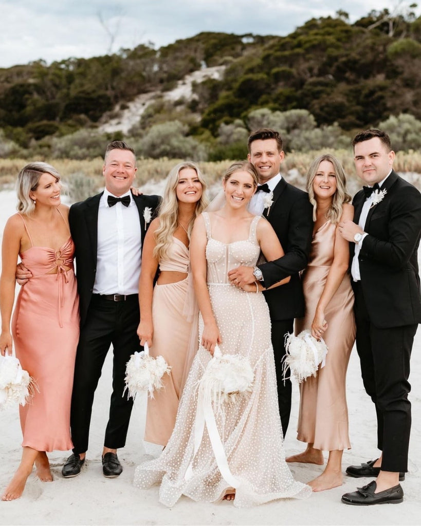 Jason & Bonnie's Wedding | Men's Wedding Suits Melbourne