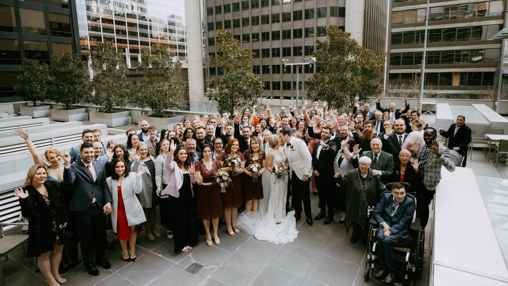 Stephanie & Ben's Leondra Wedding | Men's Wedding Suits Melbourne