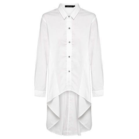 Abey Shirt White Chalk