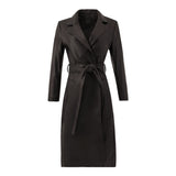 Amelia Trench Coat - Espresso