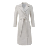 Amelia Trench Coat - Milk