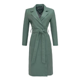 Amelia Trench Coat - Sage