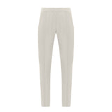 Fergie Leather Jogger Pant - Milk