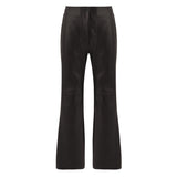 Harper Leather Pant - Jet Black