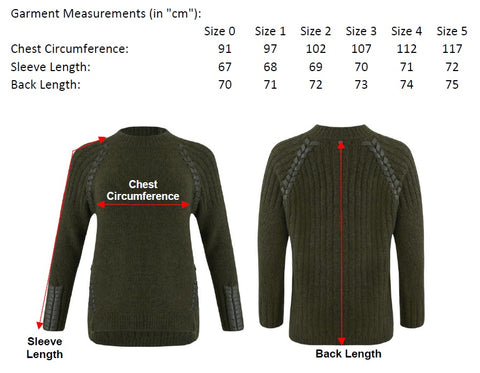 Quincie Measurement Chart