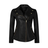 Sandy Biker Jacket - Jet Black