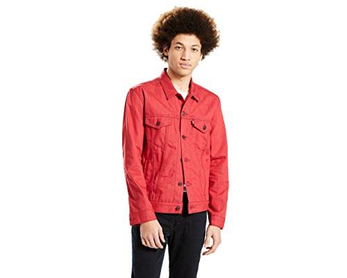 red levi jacket mens