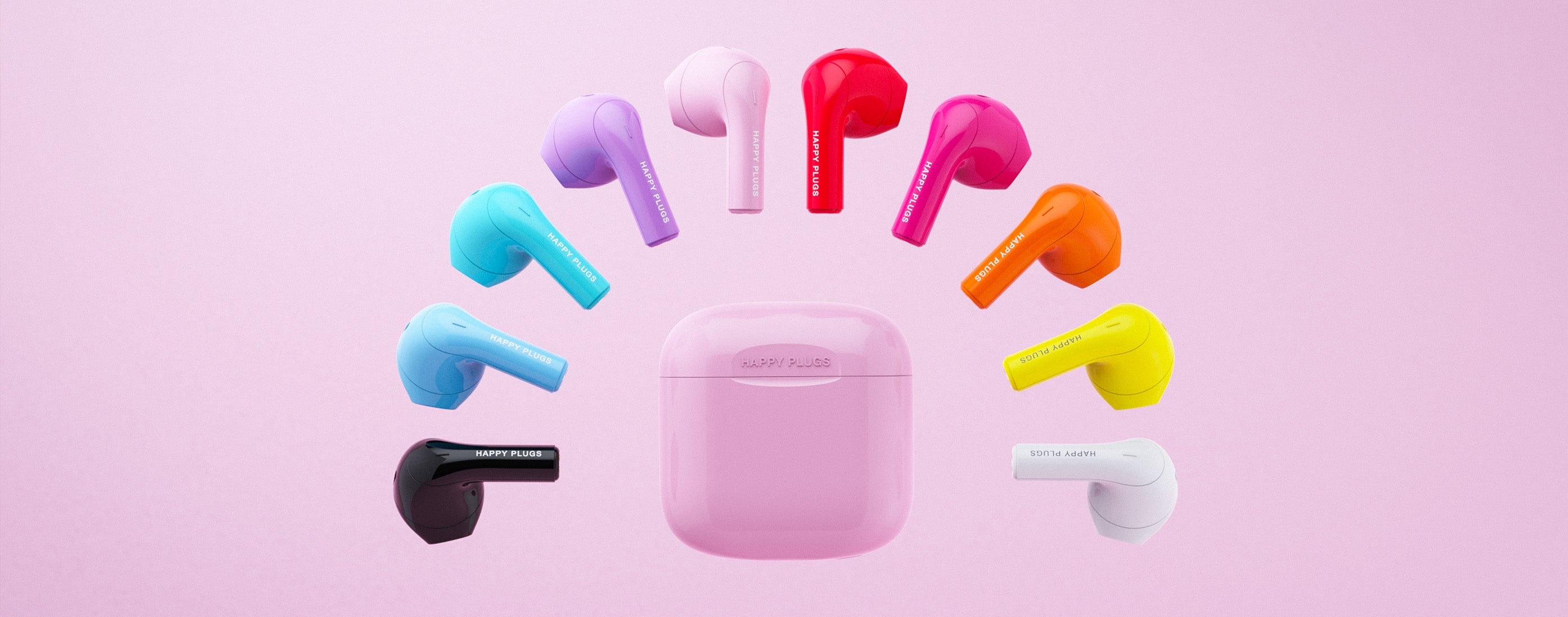 Happy Plugs Joy - 10 vibrant colors headphones