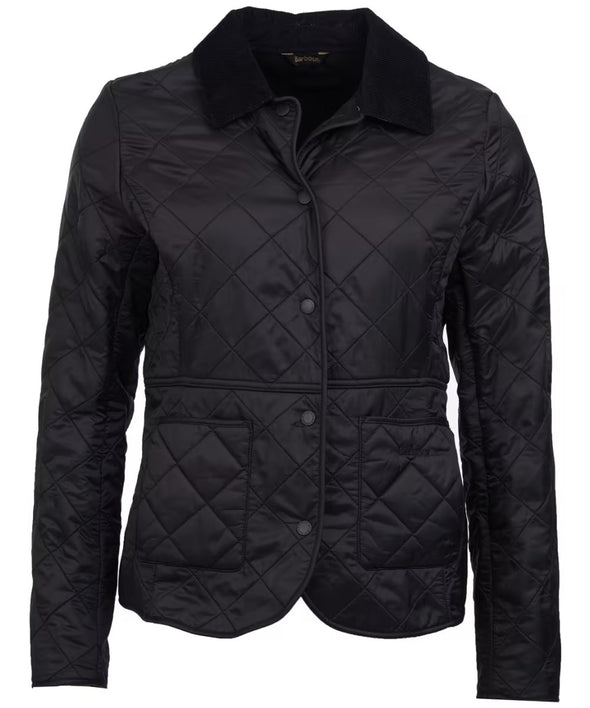 mens barbour hooded quilted jacket