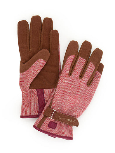 LOVE THE GLOVE- RED TWEED