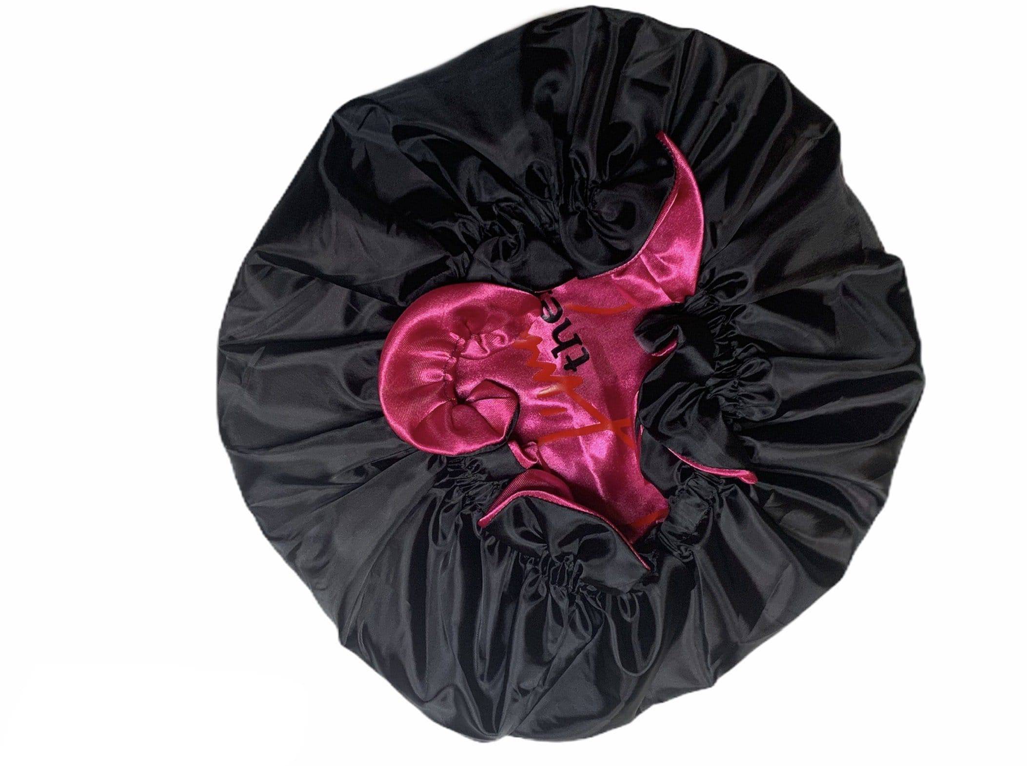 Satin Bonnet - Red (Light Pink Inside) – Luxsatinbytaylormack