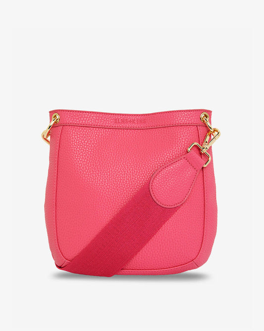 Pink/Black Pattern Interchangeable Bag Straps - Evelie Blu Boutique