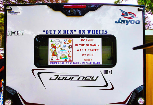 jayco journey personalized and custom sticker printed in esperance at anything and everything esperance