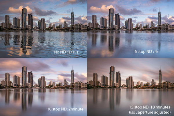 nd filters offer dynamic range and longer shutter times