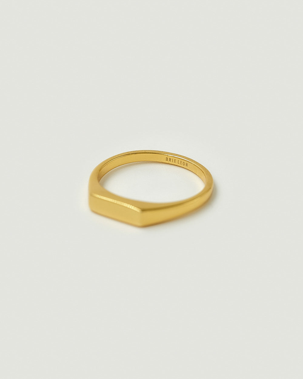 Two Tone Curve Ring in Gold/Silver by BRIE LEON ⏤ Jewellery, Bags