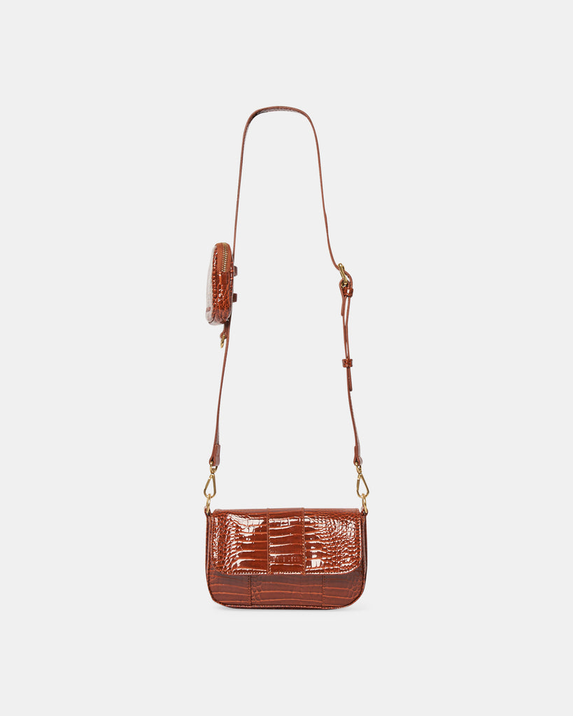 Brie Leon Mini Isabel Bag Dark Brick