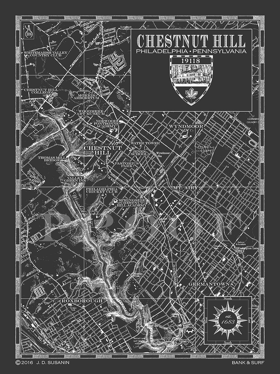 chestnuthill township map