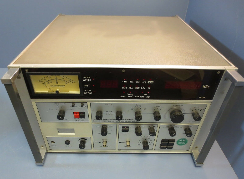 Schwarzbeck Mess Elektronik FMLK-1518 EMI Receiver 10 kHz-150 kHz-30 M ...