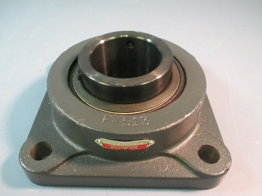 Sealmaster 4 Bolt Flange Bearing With Ball Bearing Insert F 513 Etech