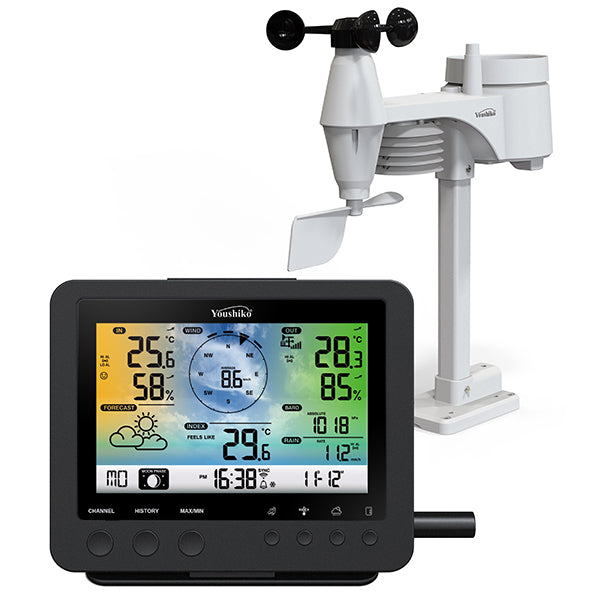 youshiko wifi weather station with wunderground