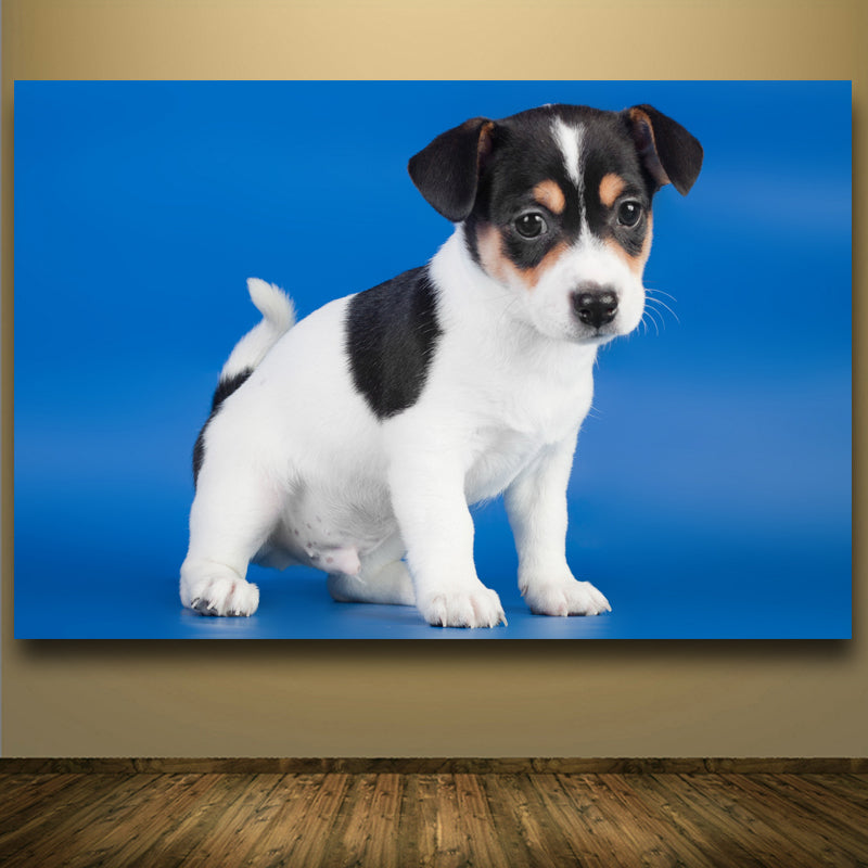 Hd Cute Dog Canvas Print Painting For Living Room Modern Decoration An Discount Canvas Print