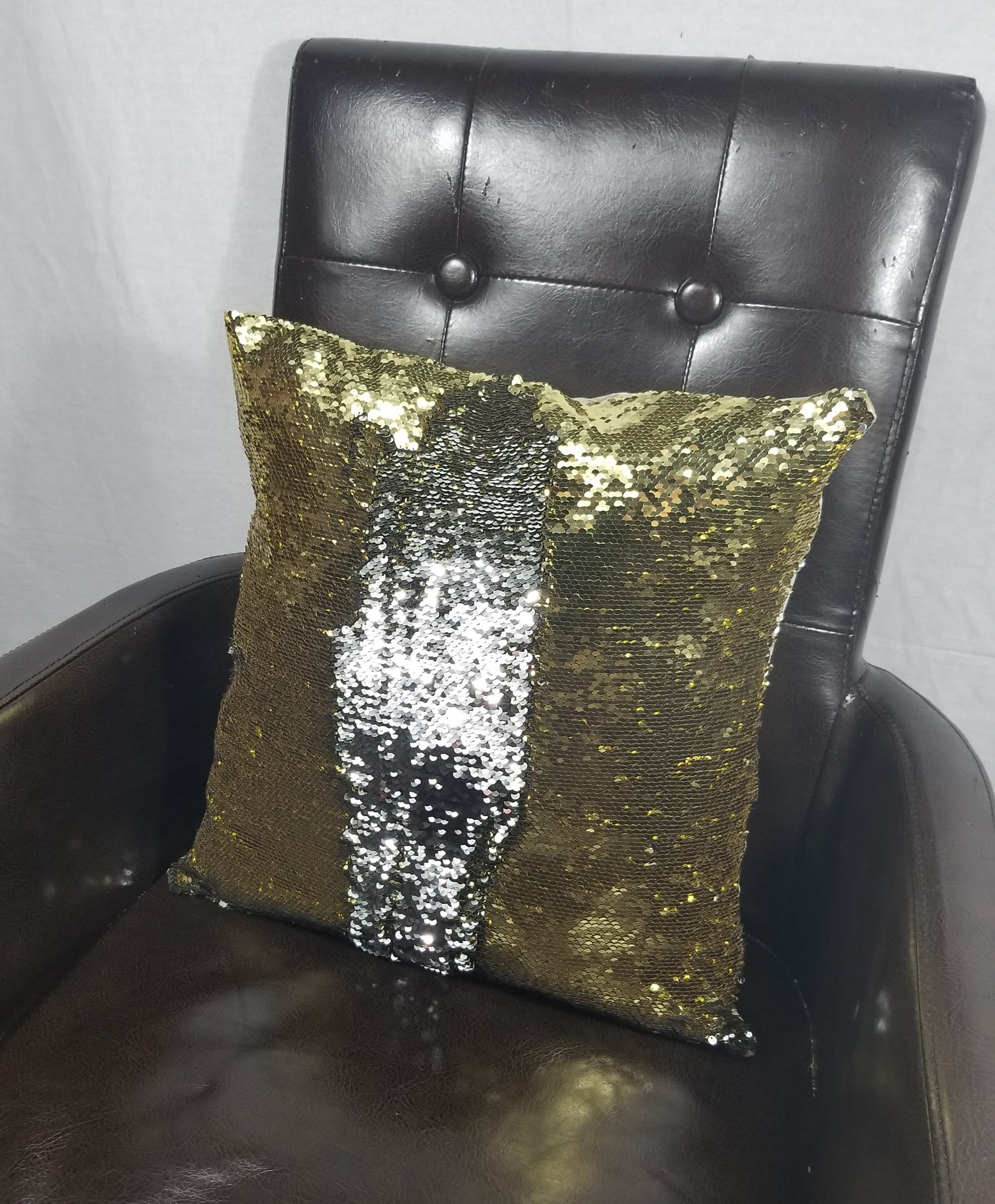 mermaid sequin cushion