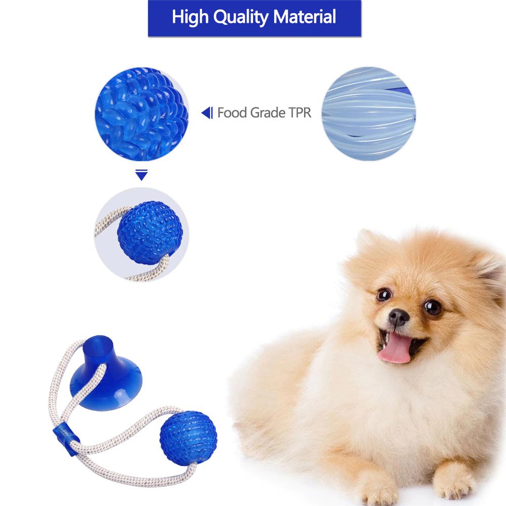 suction cup dog toy