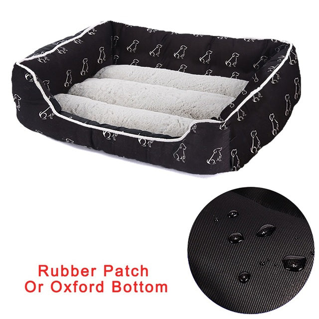 rubber dog bed