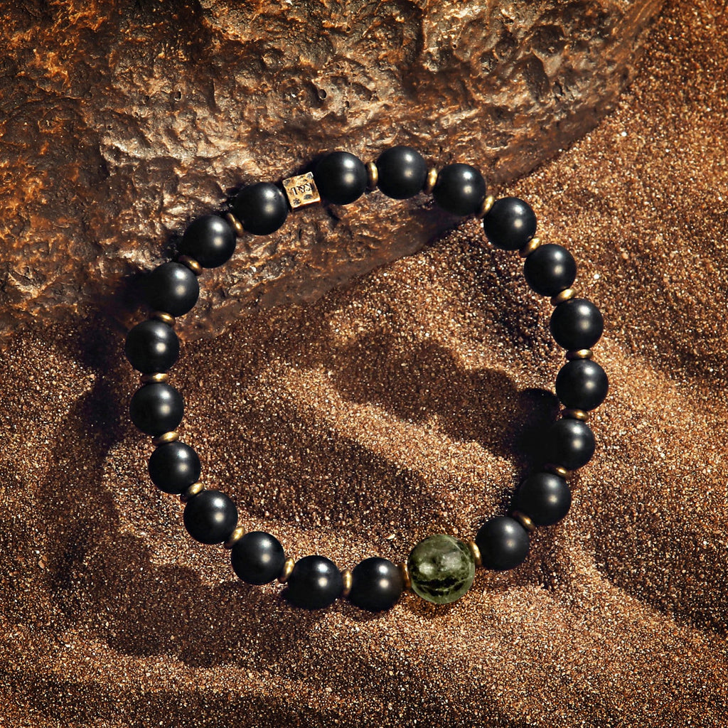 The Supporter Black Tourmaline Bracelet – October Birthstone