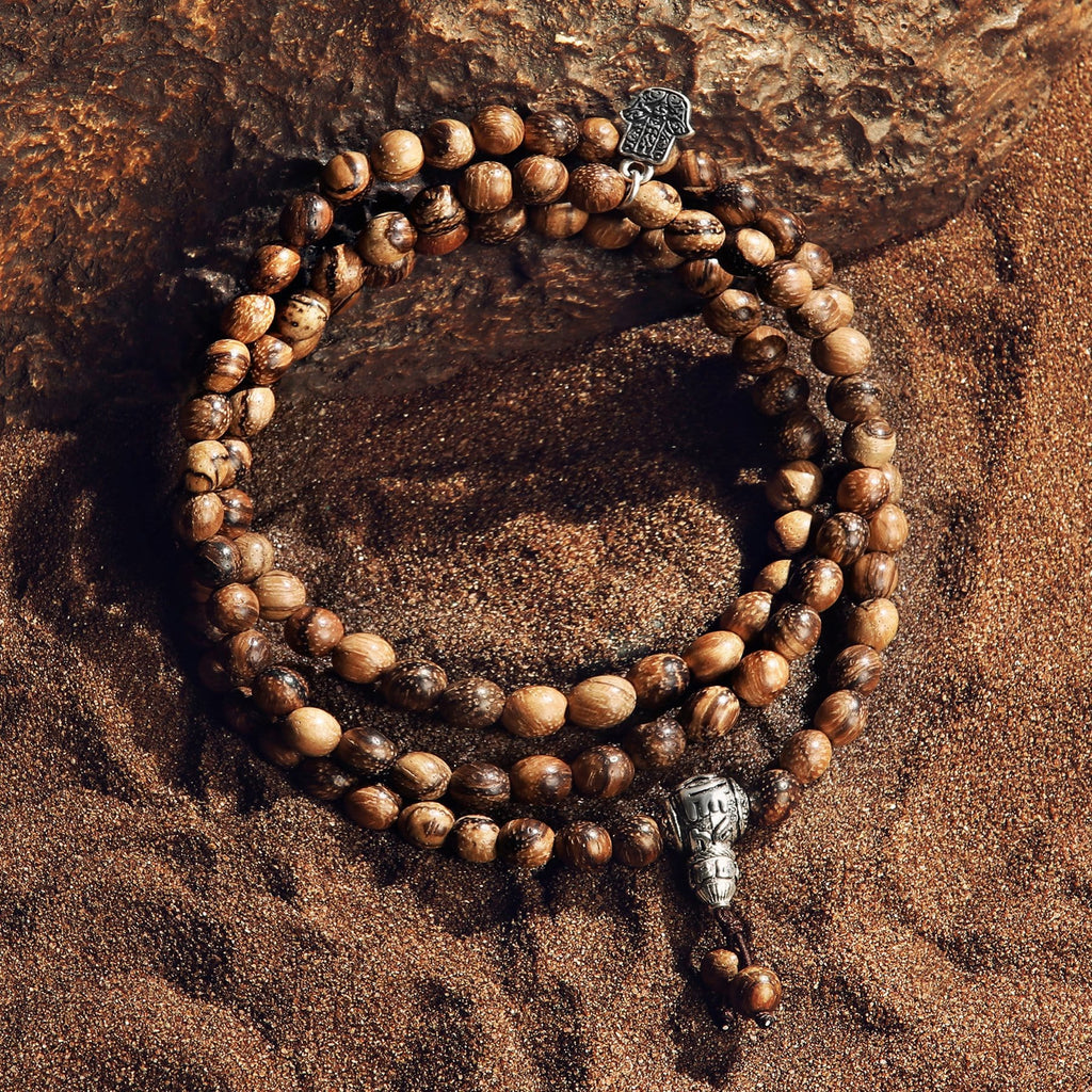 Elusive Pursuit - Agarwood Mala Bracelet