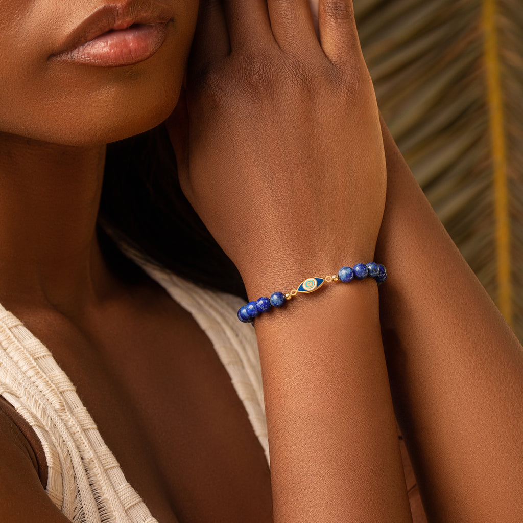 Bracelet - Grounded - Turquoise, ite, and Lapis Lazuli – A STORE  NAMED STUFF