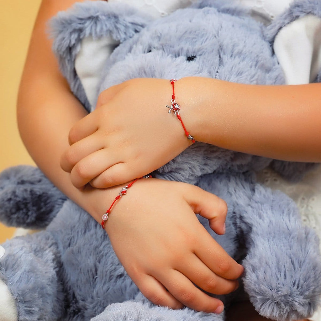 Everlasting Imagination - Ladybug Red String Bracelet