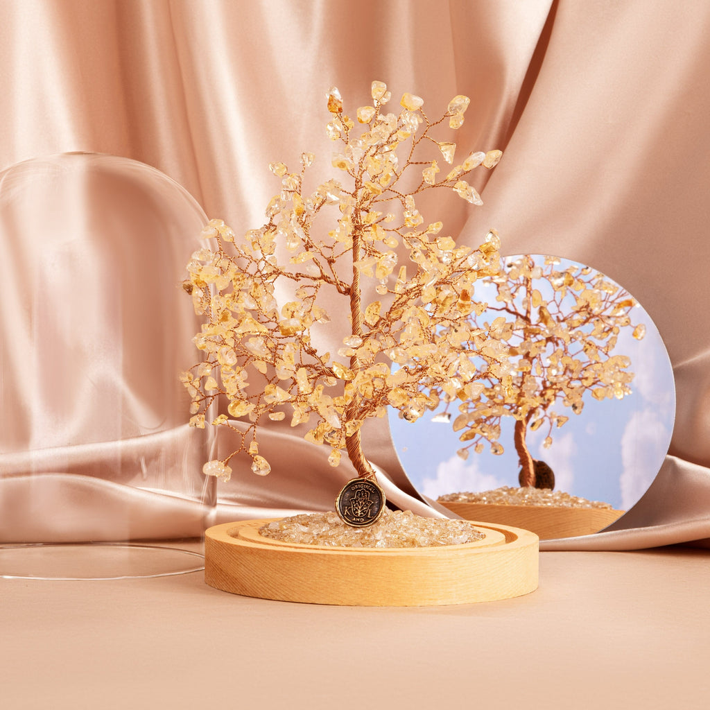 Radiant Happiness - Citrine Feng Shui Tree