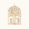 Karma and Luck  Wall Blessing  -  Prosperity Enhancer Tree of Life Plaque Wall Blessing