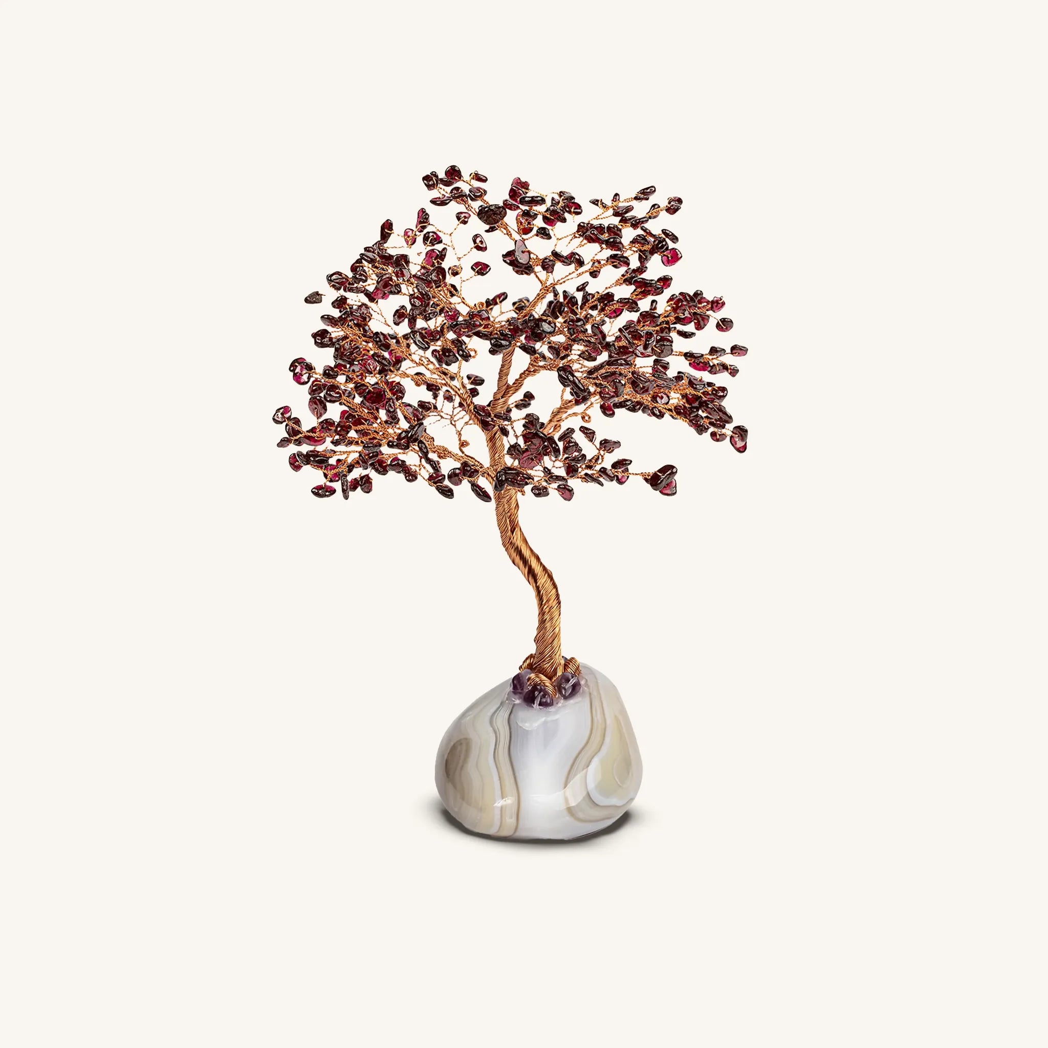 Pursuit of Passion - Garnet Feng Shui Tree