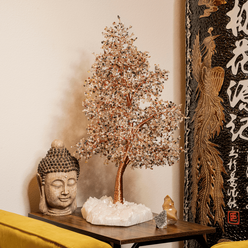 Bright Outlook Feng Shui Multi-Stone Tree