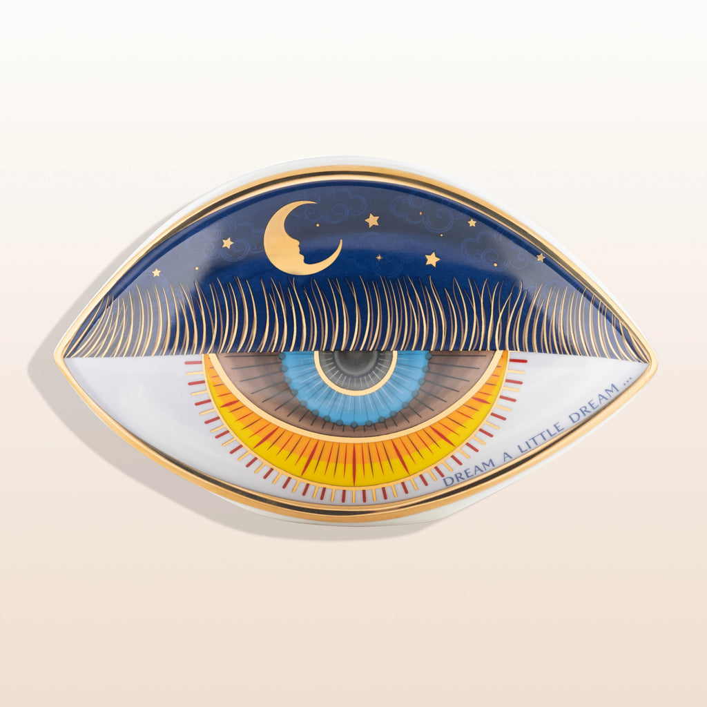 Nocturnal Peace - Evil Eye Ceramic Statue